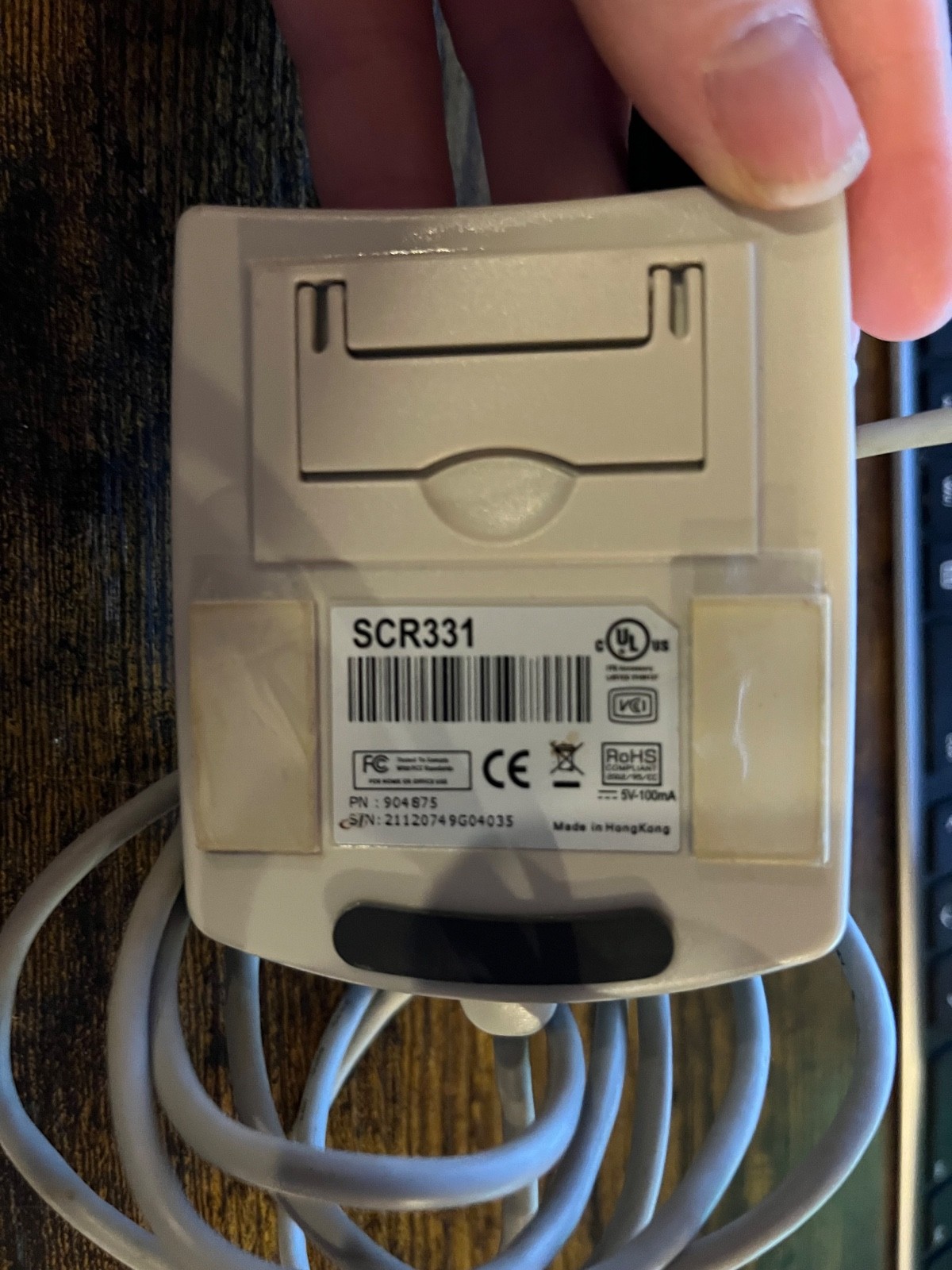 SCM SCR331 USB Common Access Smart Card Reader