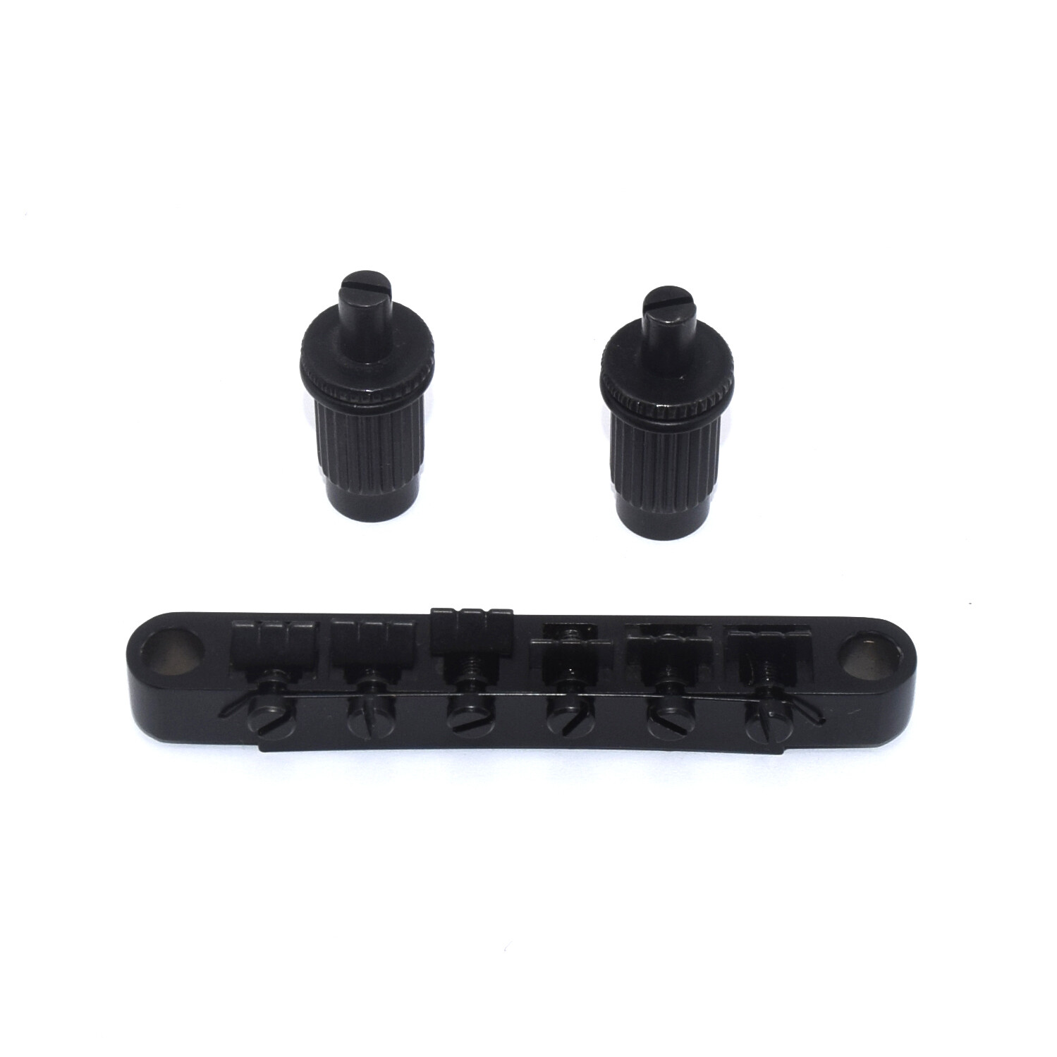 KD By AxLabs 12-String Tune-O-Matic Bridge & Stop Tailpiece - Black