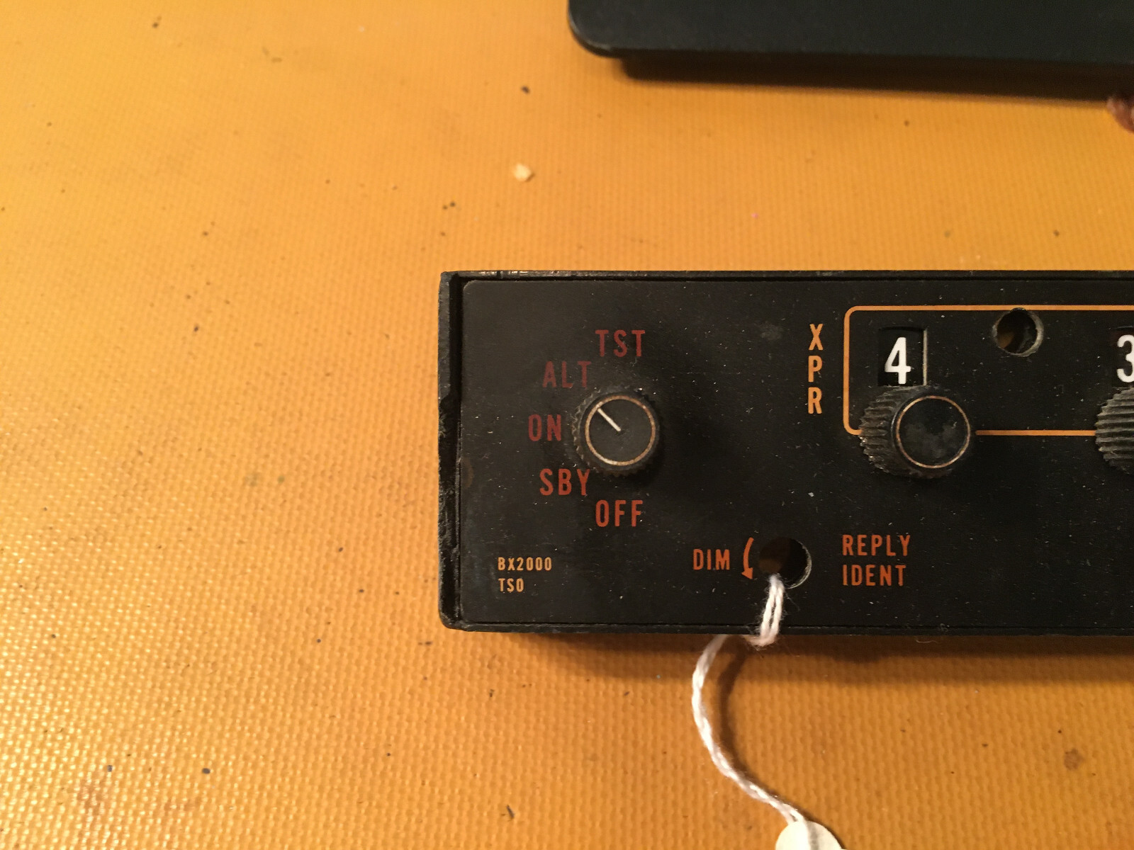 Bendix TR-2061A Faceplate