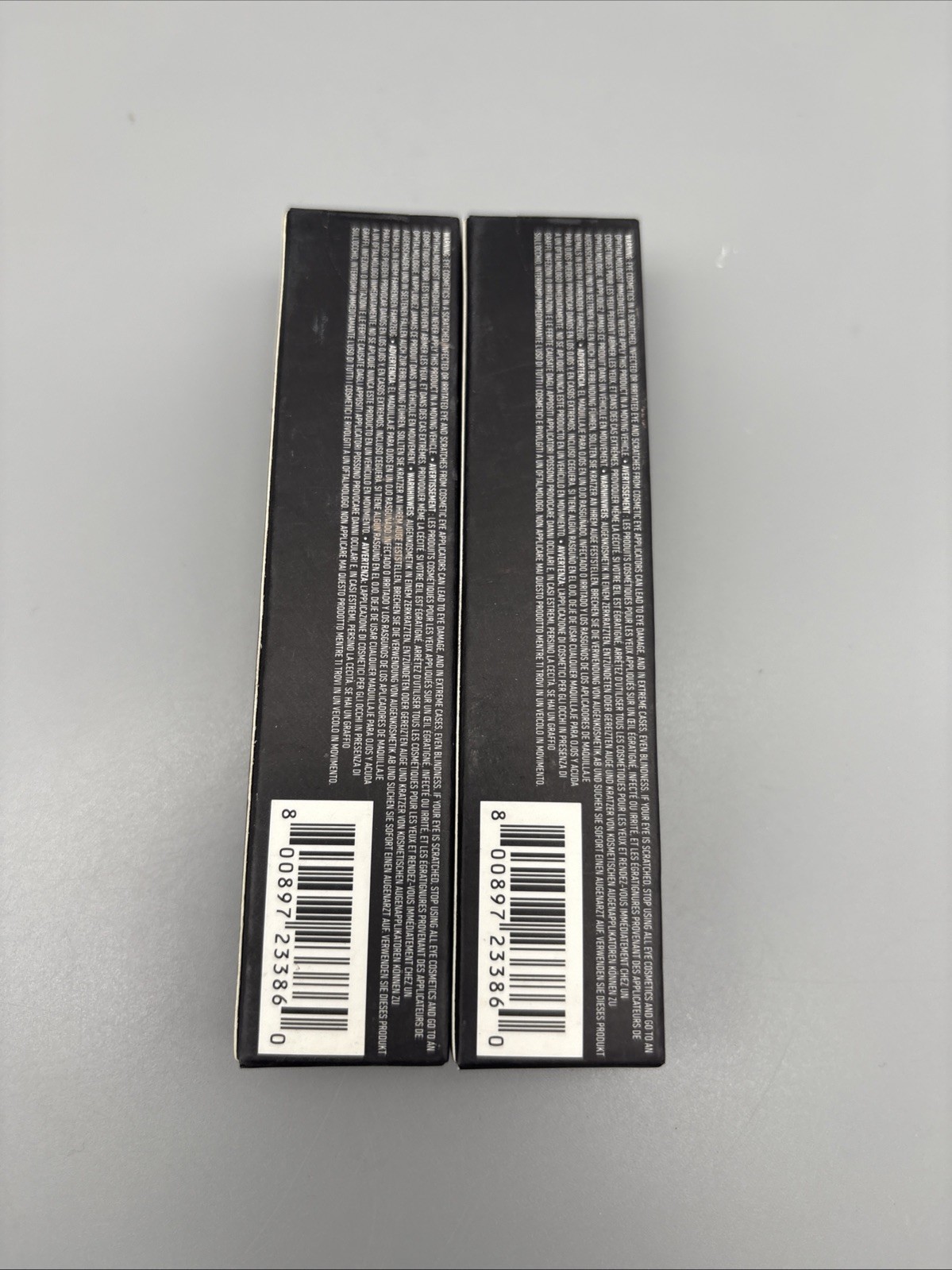 2 NYX Vivid Matte Black Liquid Eyeliner -.06 Oz / 2ml Each - Full Size - NIB