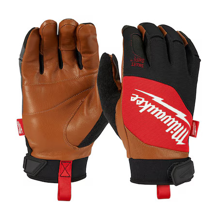 Milwaukee Tool 48-73-0023 Performance Work Gloves, Goatskin Palm, Polyester
