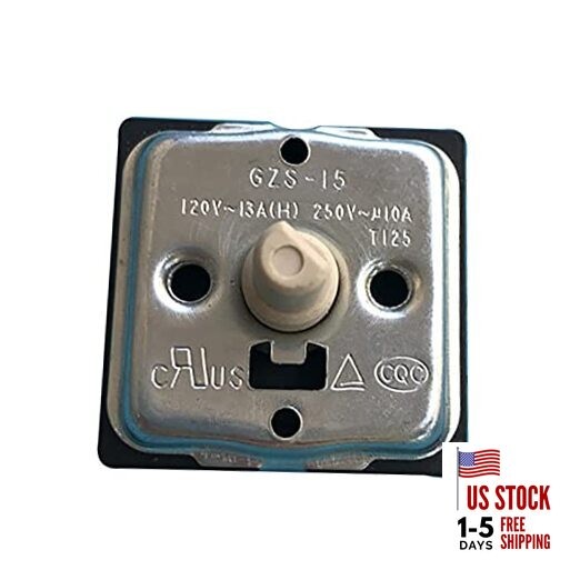 GZS-15 Rotary Switch 4 Position 3 Speed Rotary Electric Heater Switch 2 Gear