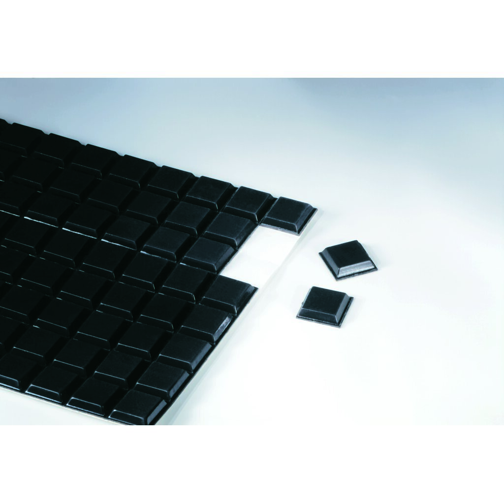 3M Bumpon Protective Products SJ5008, Black