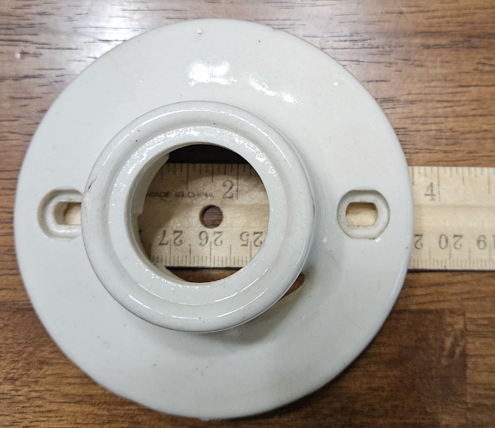 Ceramic Porcelain LIGHT BULB Ceiling Fixture