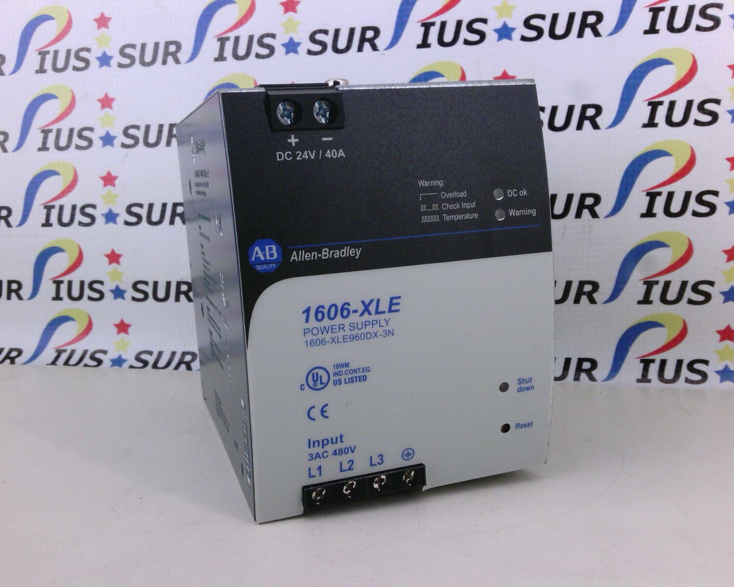 NSSP Allen Bradley 1606-XLE 1606-XLE960DX-3N Power Supply 3-Phase 24V 40A 960W