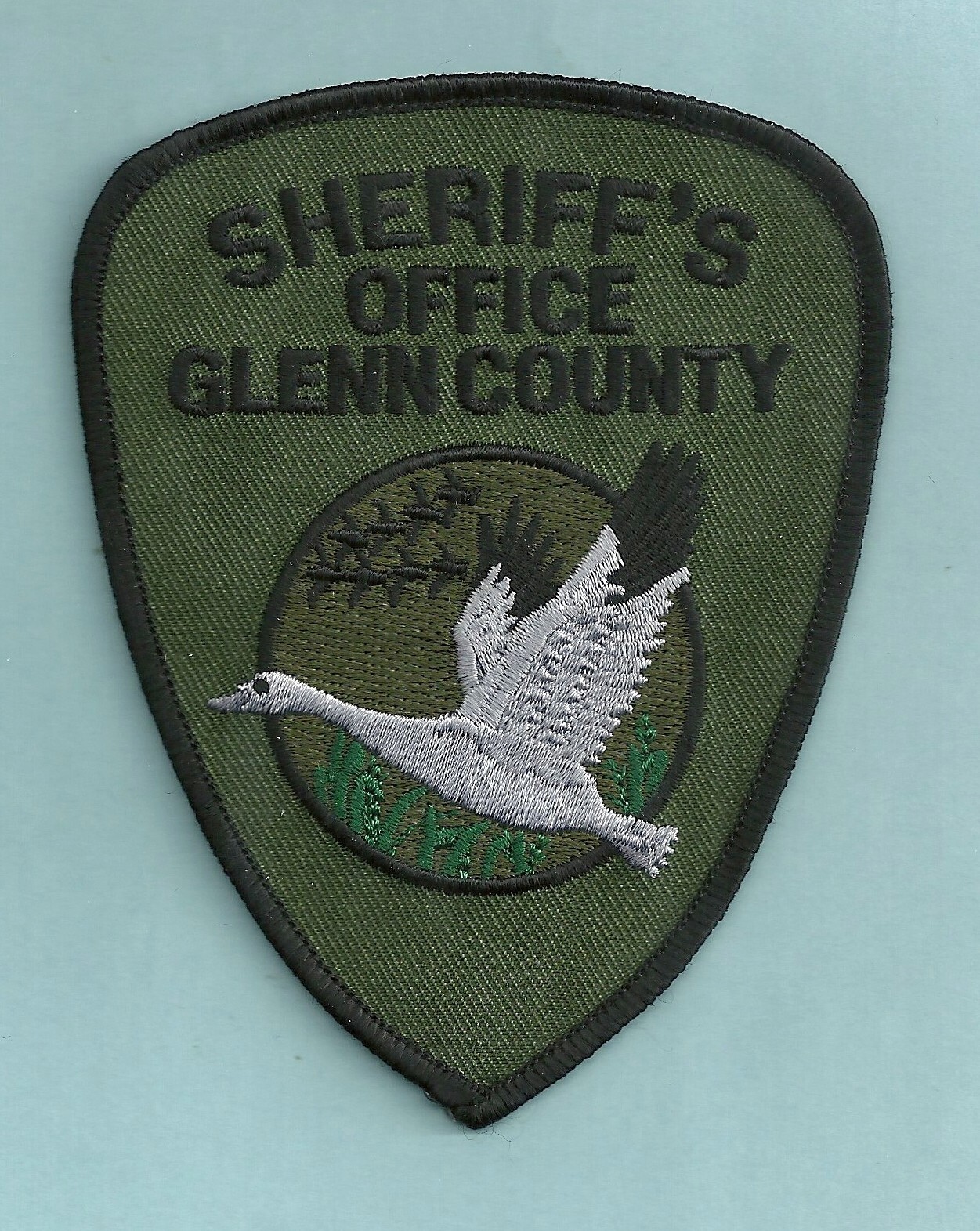 GLENN COUNTY CALIFORNIA SHERIFF TACTICAL SHOULDER PATCH