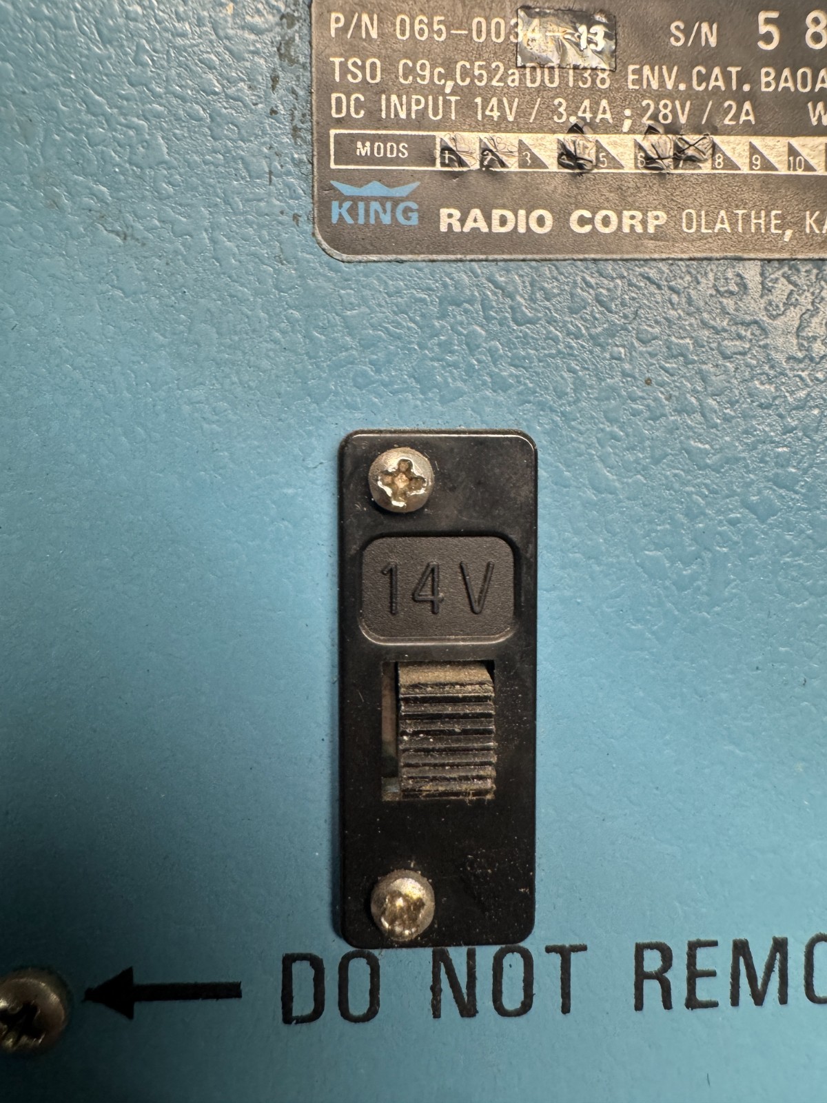 BENDIX KING 065-0034-13 KC295 FLIGHT COMPUTER