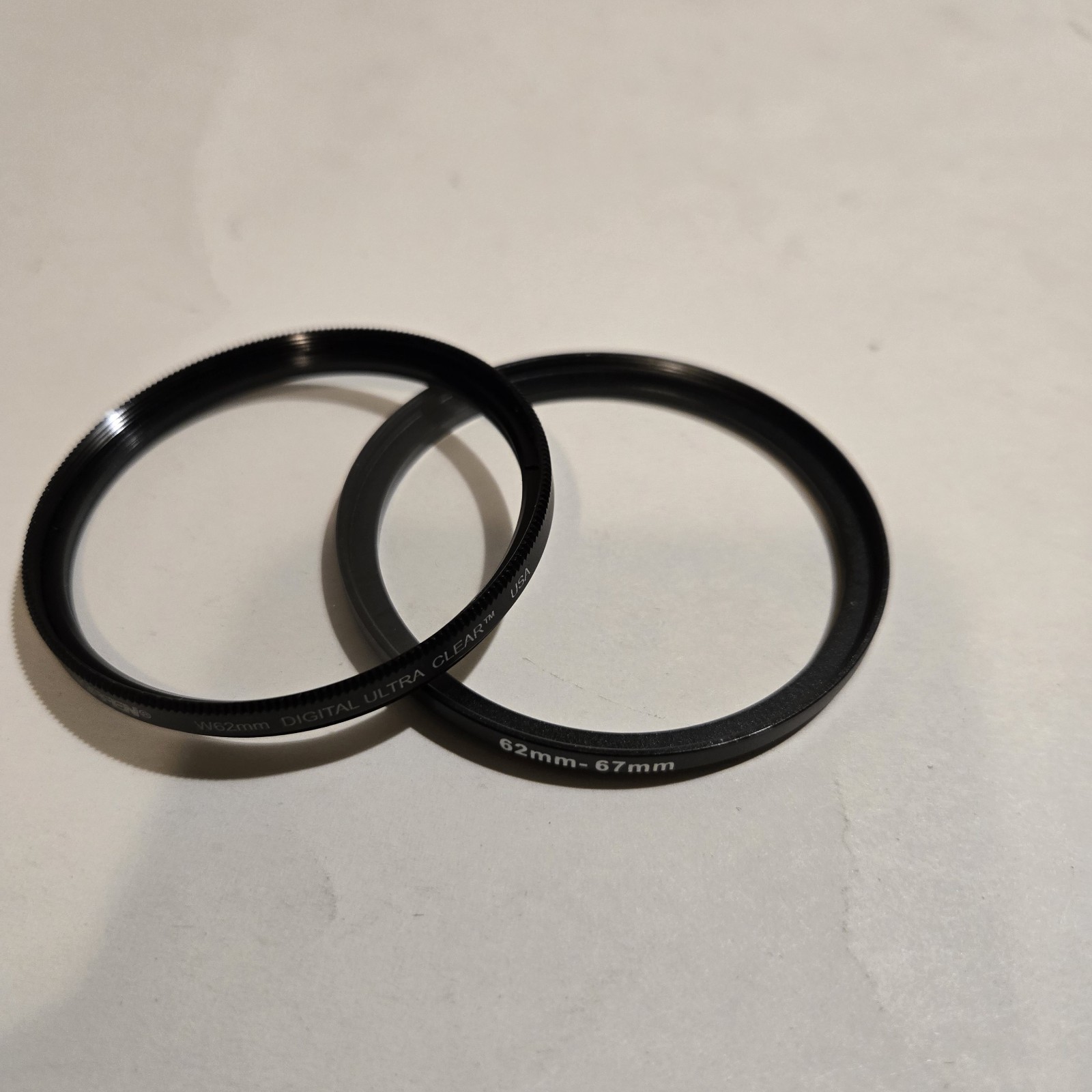Tiffen W62mm Digital Ultra Clear filter Bundle
