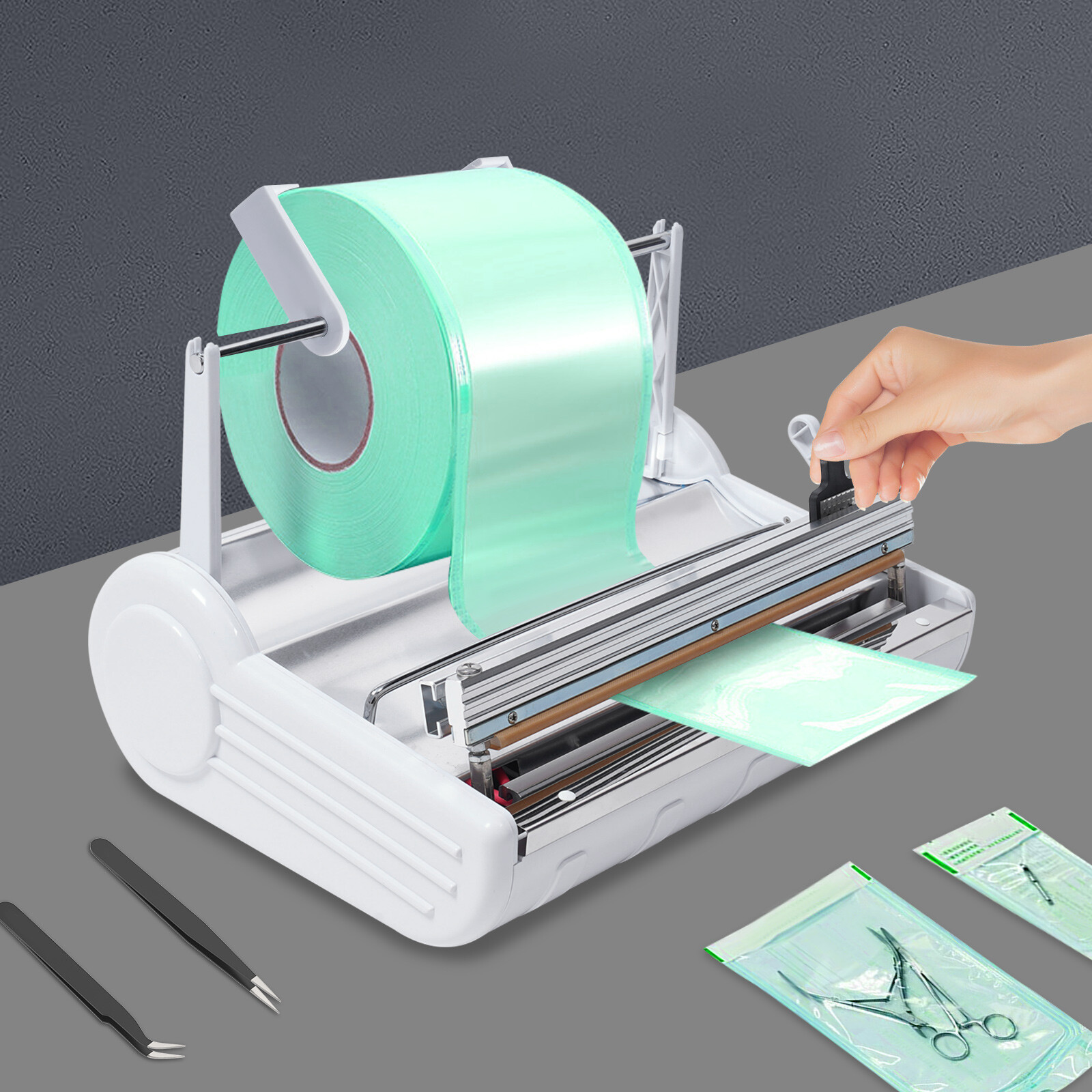 Sterilization Sealing Machine for Dental & Medical Use - 110V Automatic Sealer