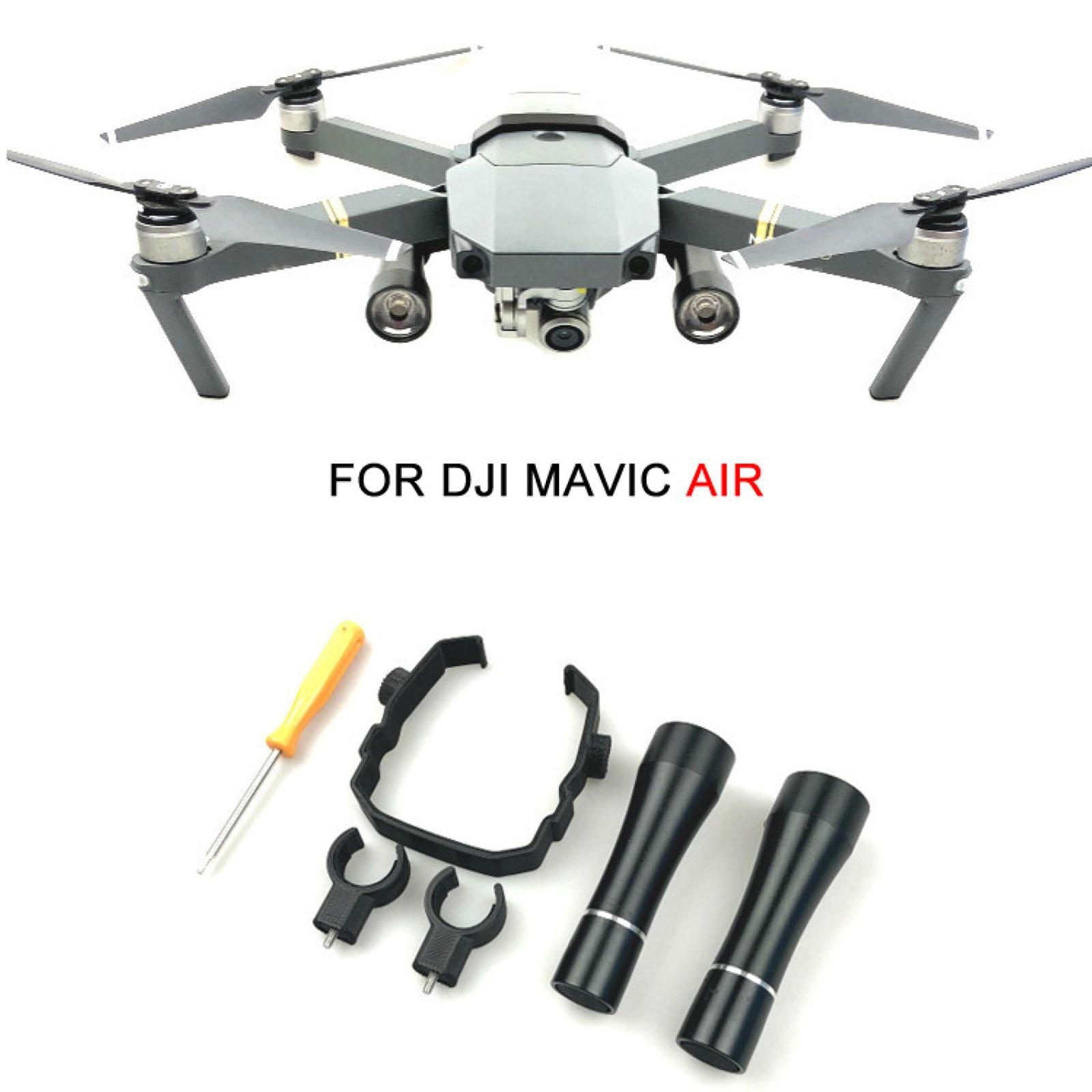 Adjustable LED Flashlight Flying Night Headlight Spotlight For DJI Mavic Pro A