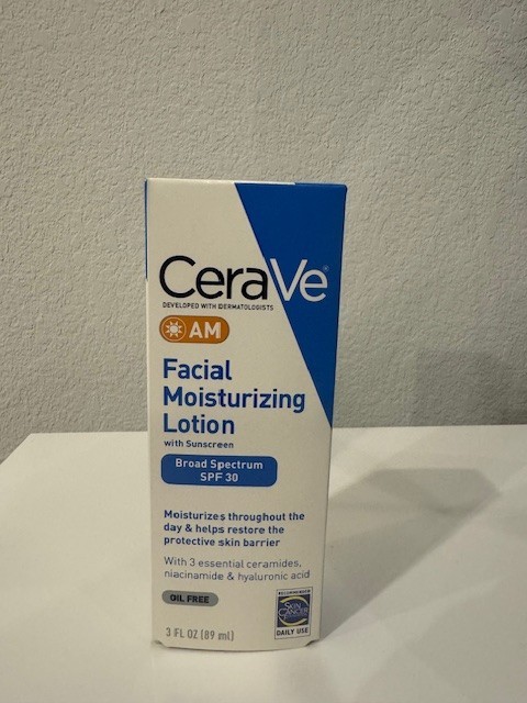 2 Pack CeraVe AM Facial Moisturizing Lotion 3 oz each NEW IN BOX!!!