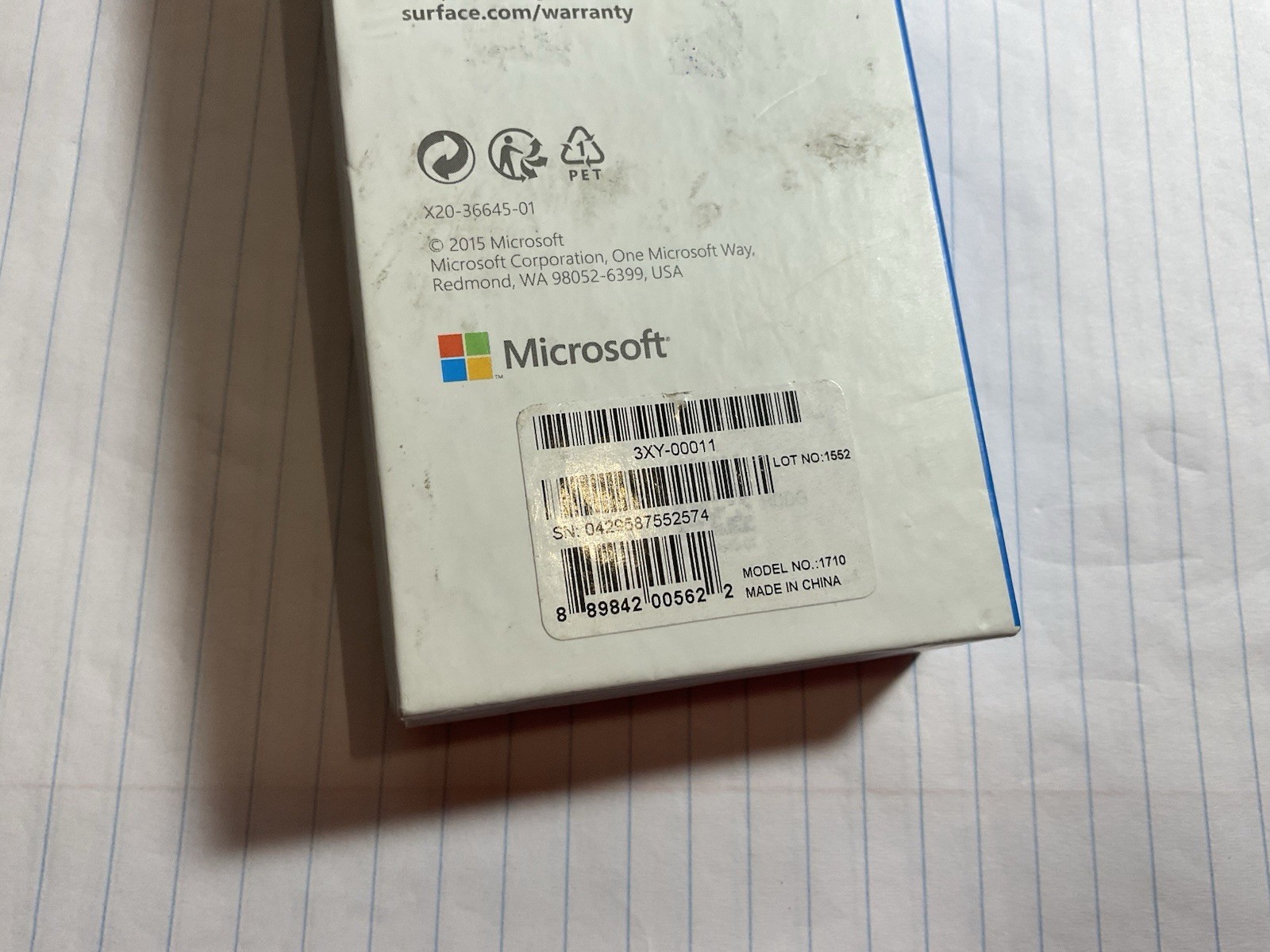 Microsoft Surface Pen 1710