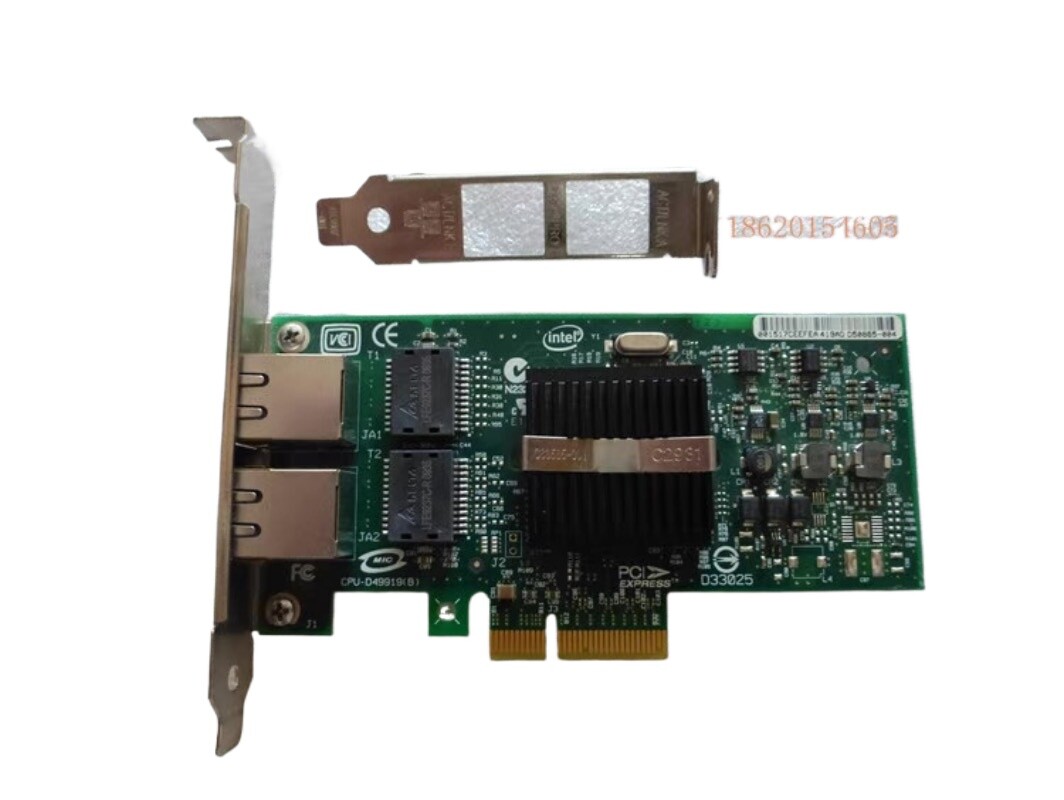 Intel Gigabit Dual PORT GIGABIT ETHERNET PCIe NIC Card EXPI9402PT NC360T