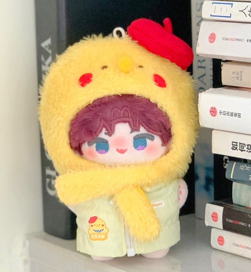 Love and Deepspace Rafayel Stuffed Toy Plush Cosplay Dress-up Doll Pendant Gift