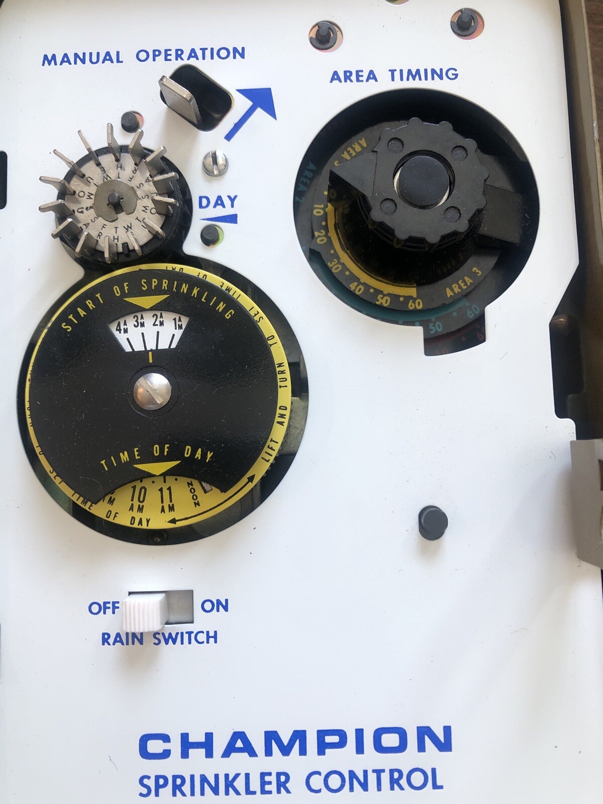 Champion Sprinkler Controller Model AC-3 Never Been Wired