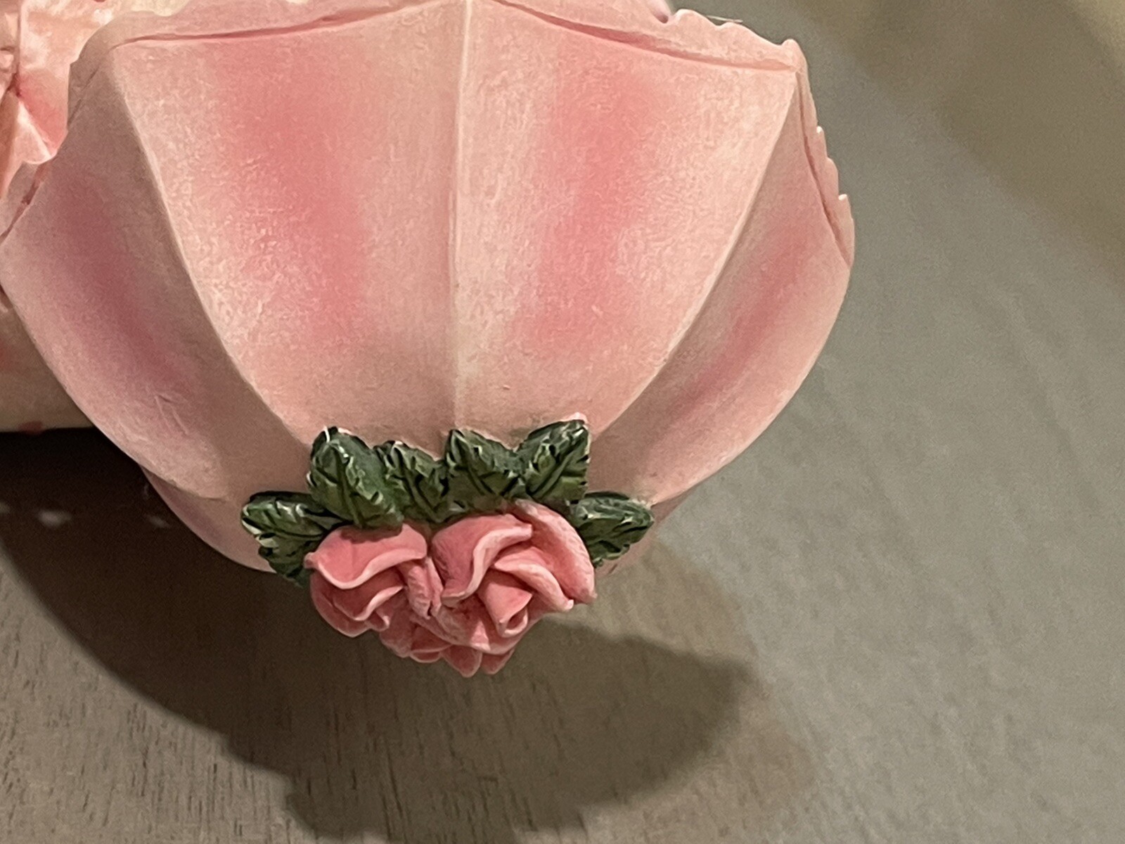 Cheerful Mary Teddy Bear Pink Rose Umbrella