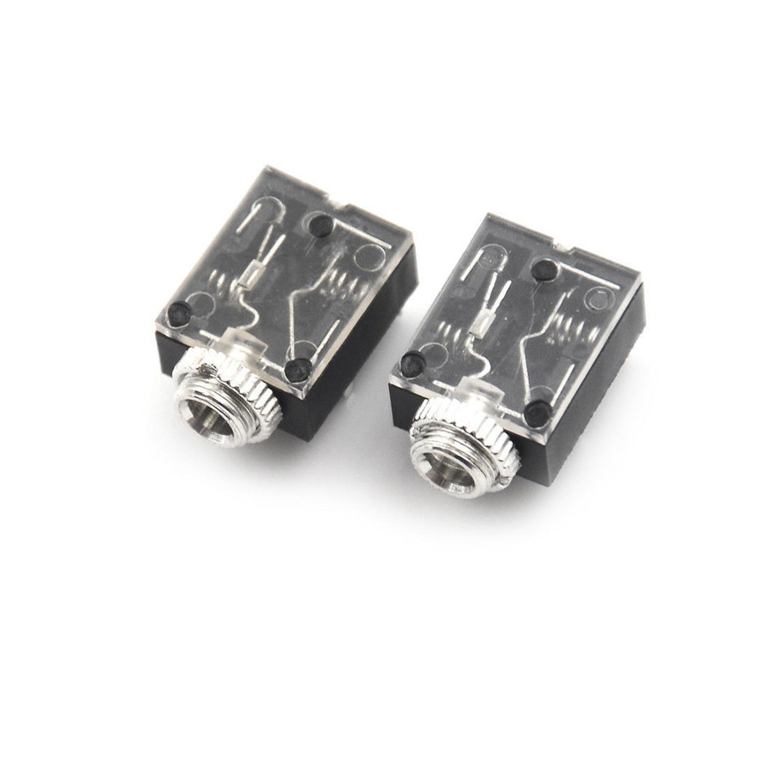 3.5mm Audio Jack Socket PCB Panel Mount For Headphone PCB Mount Stereo Jack A