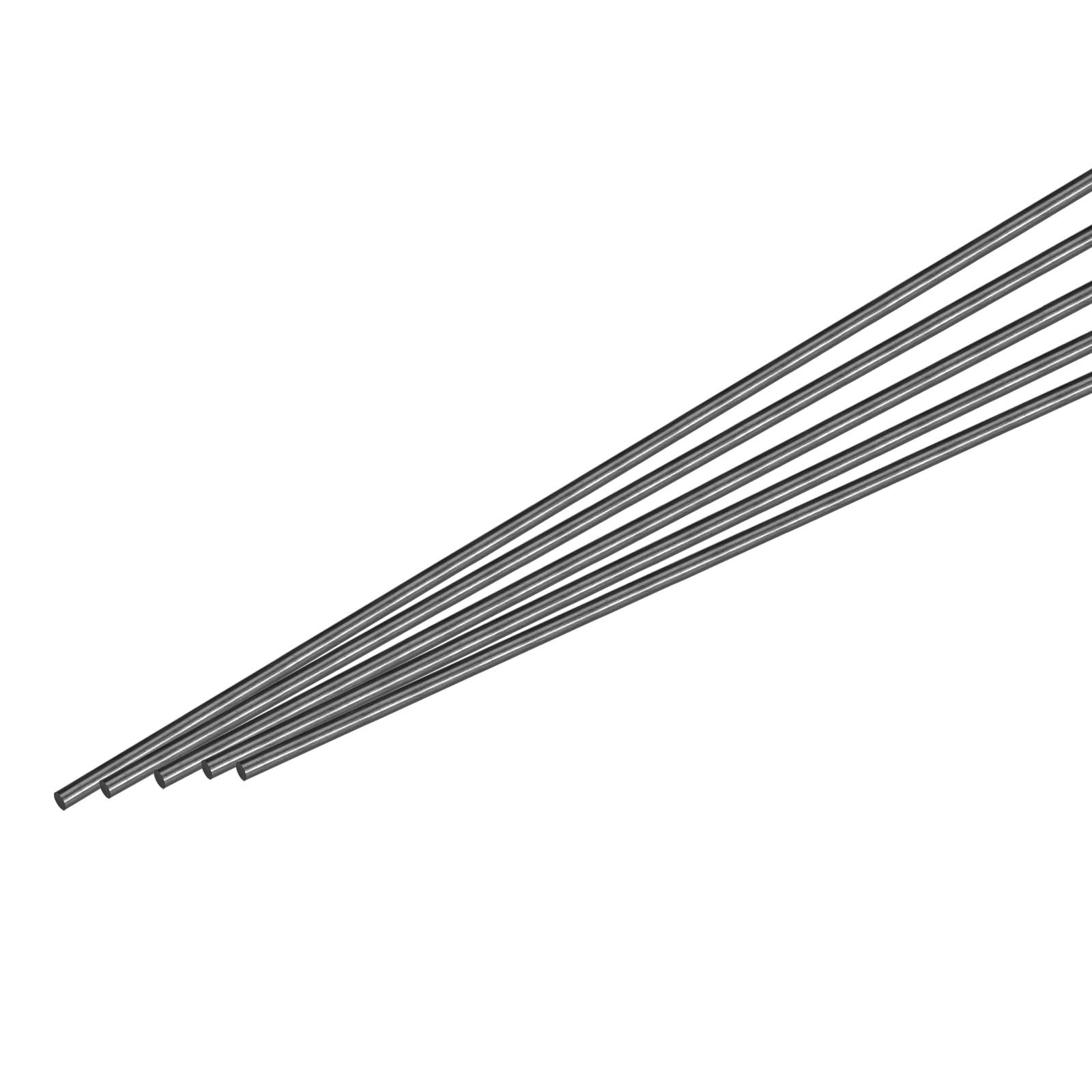 MECCANIXITY Carbon Fiber Rod, 2mm x 300mm Matte Pole Rod for RC Plane DIY Too...
