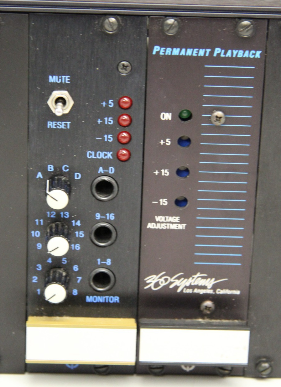 Vintage 360 Systems Permanent Playback 2000 Series Rack With Power Supply
