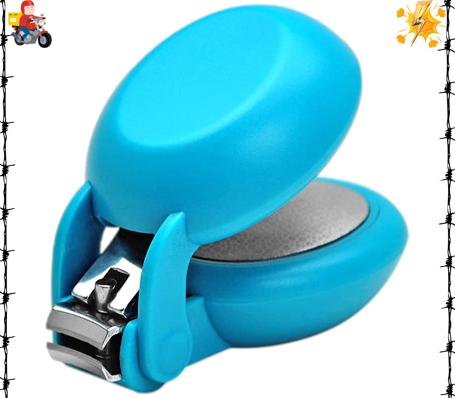 HARAC Special Needs Nail Clippers for Arthritic Hands, Senior and Kids, Adapted
