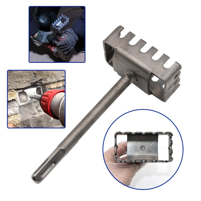 Professional Square Hole Cutter For Wall Mounted Socket Sturdy Alloy Tool