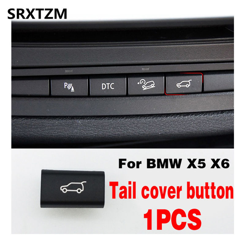 Tailgate Rear Trunk Switch Button Cover For BMW X5 E70 2006-2013 X6 E71 2008-14
