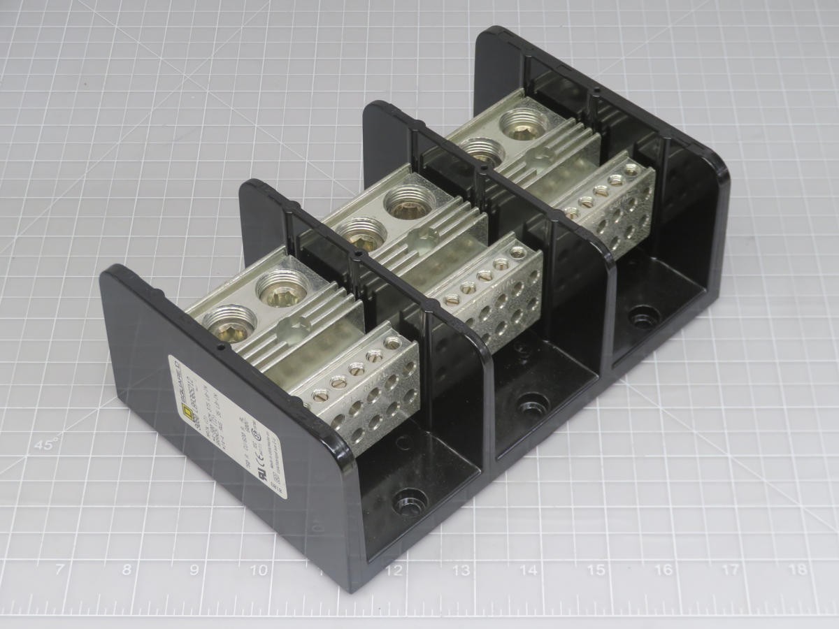 SQUARE D LBA365212 POWER DISTRIBUTION 3 POLE 760 AMP T195660