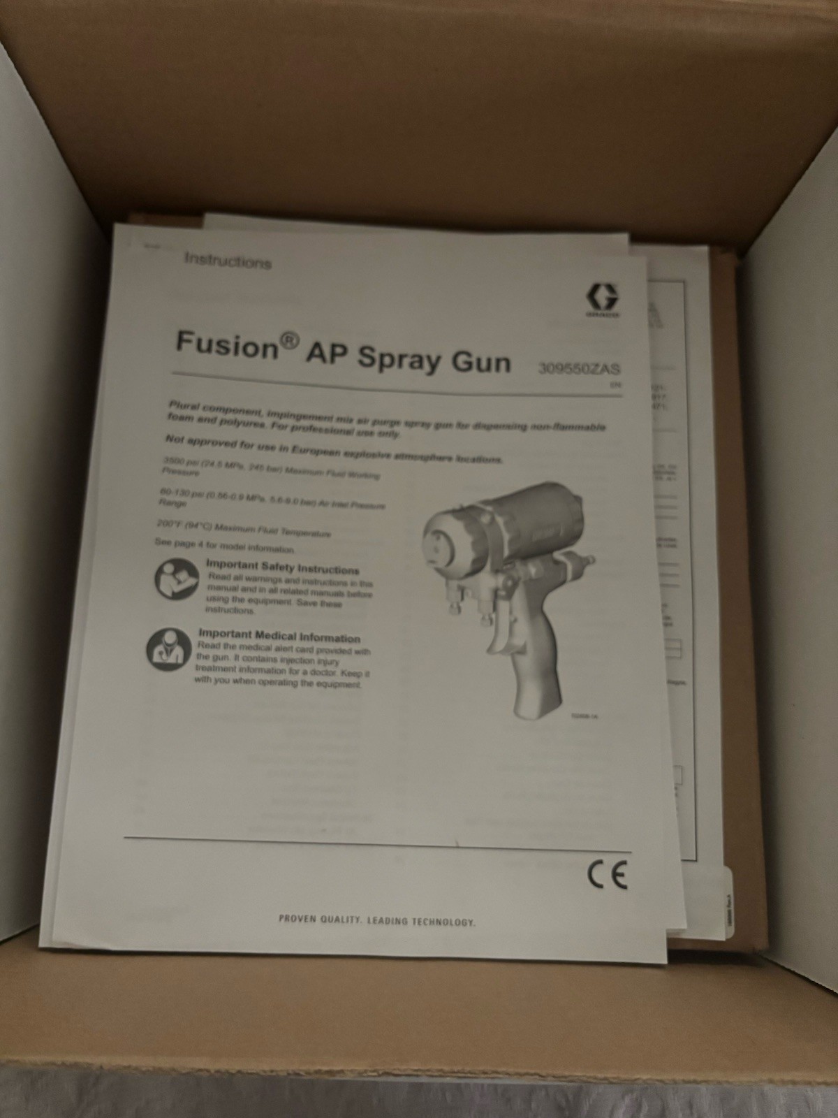 Graco Fusion AP Spray Gun
