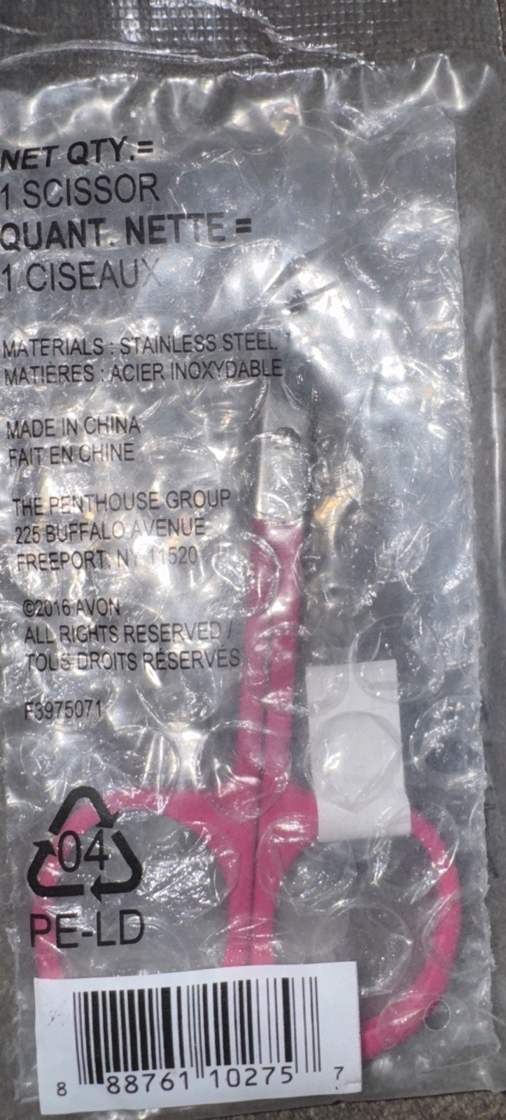 AVON PRO EYEBROW TRIMMER STAINLESS STEEL SCISSORS Avon NOS