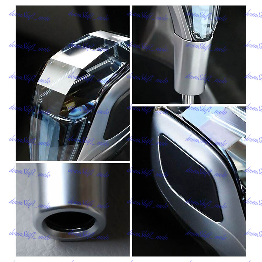 Crystal Handle Touch Motion Activated LED Car Gear Shift Knob Shifter for MAZDA