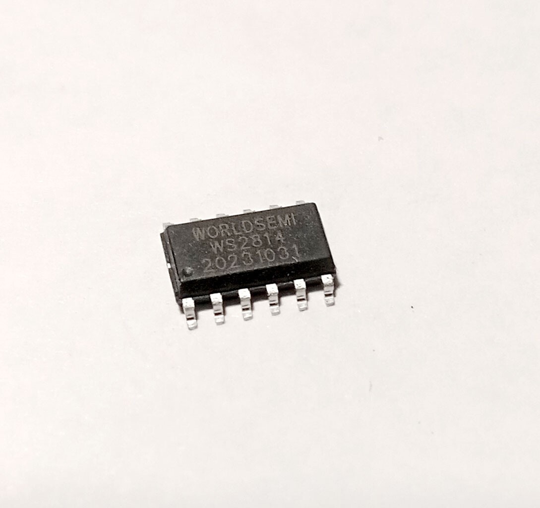 WS2814 IC Chip, SOP12, SOP-12, SOIC-1 2, LED Addressable RGBW Pixel - 10 pieces