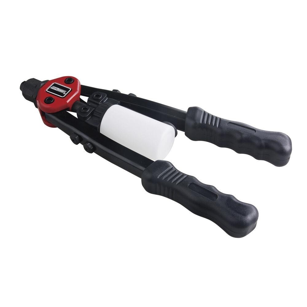 1/4" Heavy Duty Hand Rivet w/ Stem Collection Bottle HVAC DIY Fastener Tool
