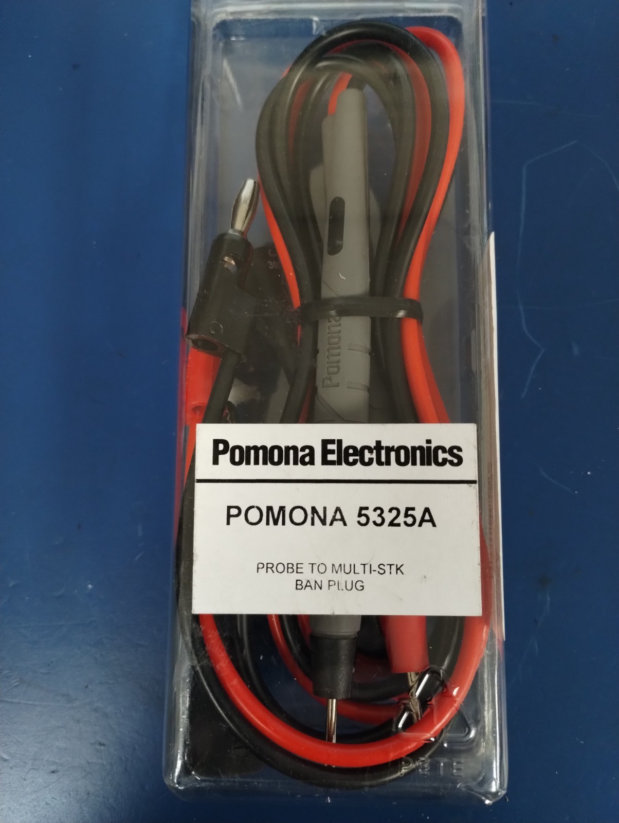 POMONA Test Probes - BANANA TEST LEADS 5325A - 1912234