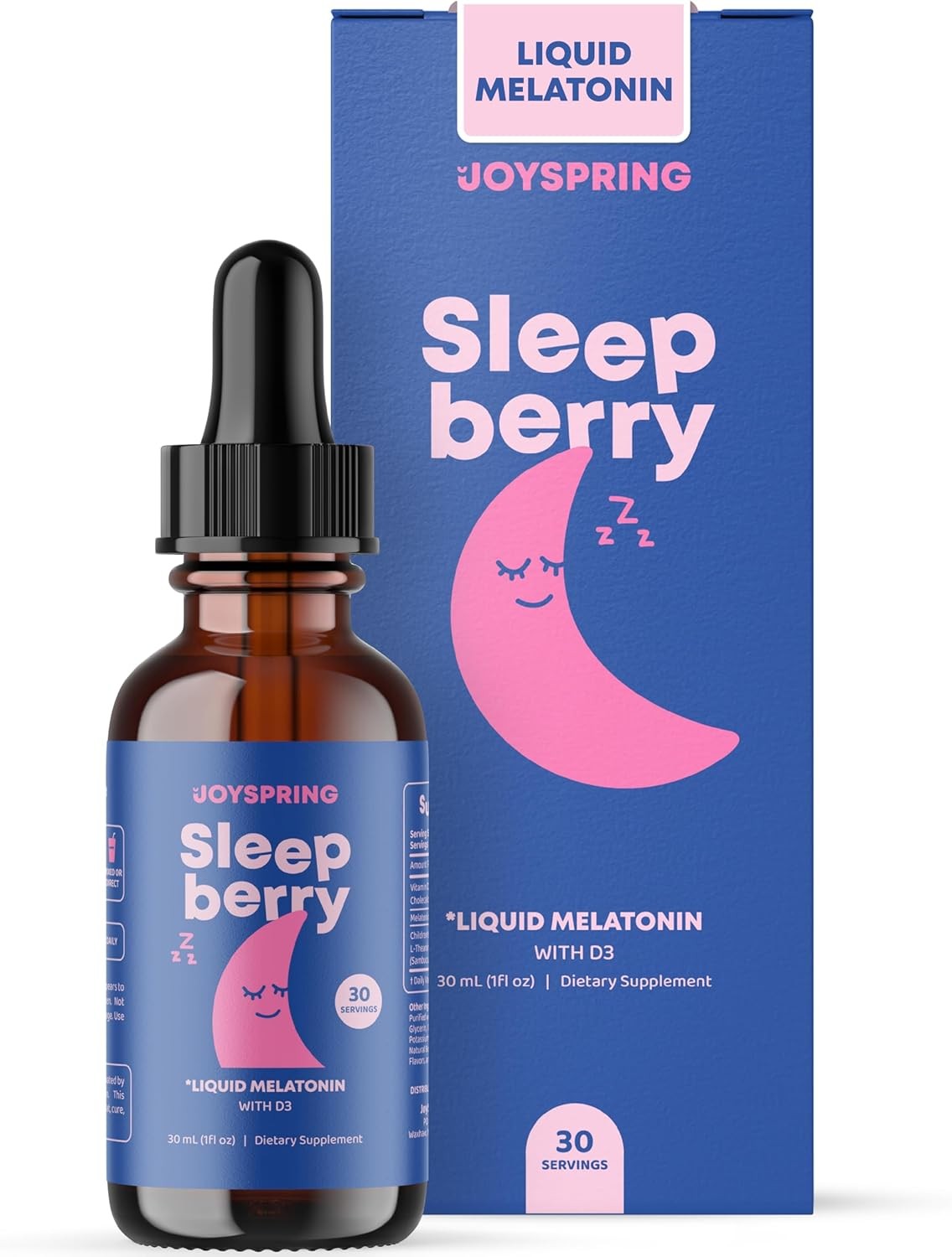 JoySpring Kids Bedtime Routine for Sleep& –Liquid Melatonin+ Herbal Digestive