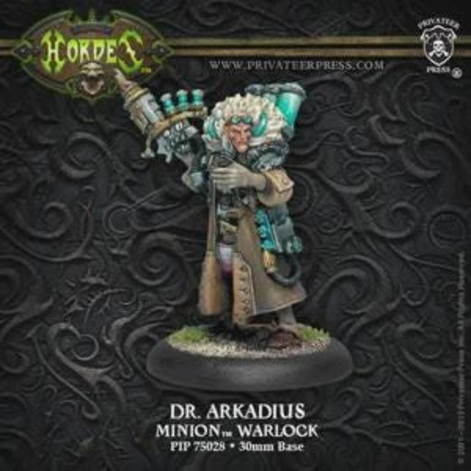 Warmachine Thornfall Alliance Dr. Arkadius Warlock 3D Printing Service Free Ship
