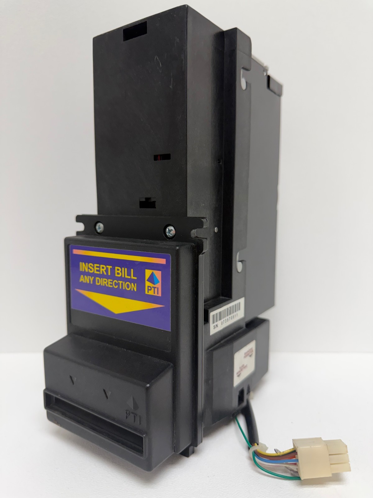 Apex XLC-5200-U52-USA 120v $1-$5 BILL ACCEPTOR, VALIDATOR *COMPLETELY REBUILT*