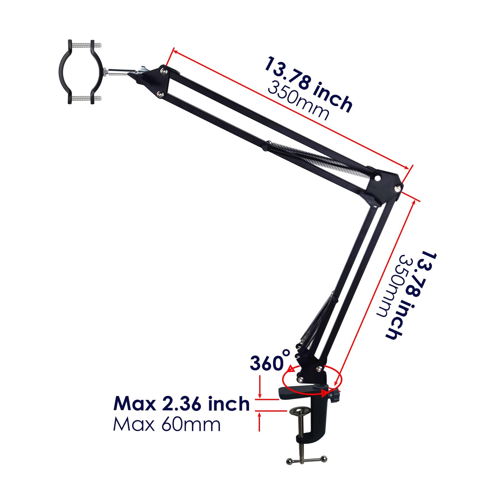 48MP 4K 1080P HDMI USB Digital Camera Electronic Microscope C Mount Lens Ring...