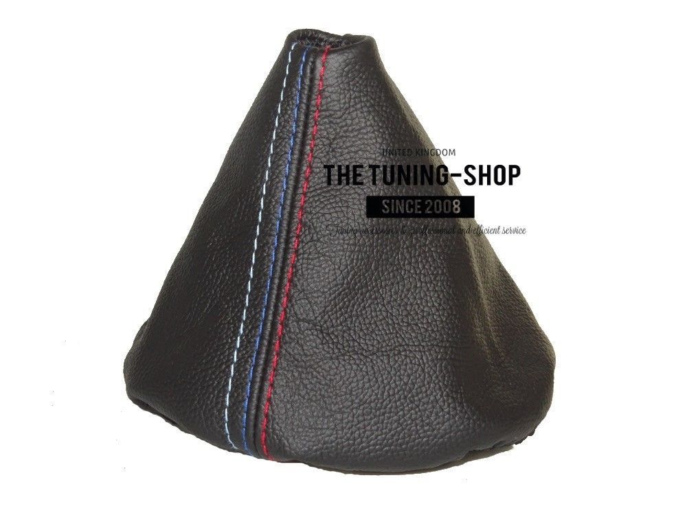 Gear Shift Boot Shift Cover For BMW 5 Series E34 1988-96 Leather Stitching M3 ///