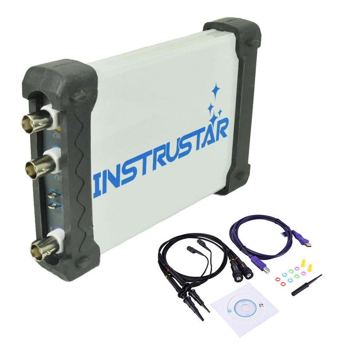 INSTRUSTAR ISDS2062B PC Based USB Digital Oscilloscope 12BIT ADC 20MHz 60MSa/s