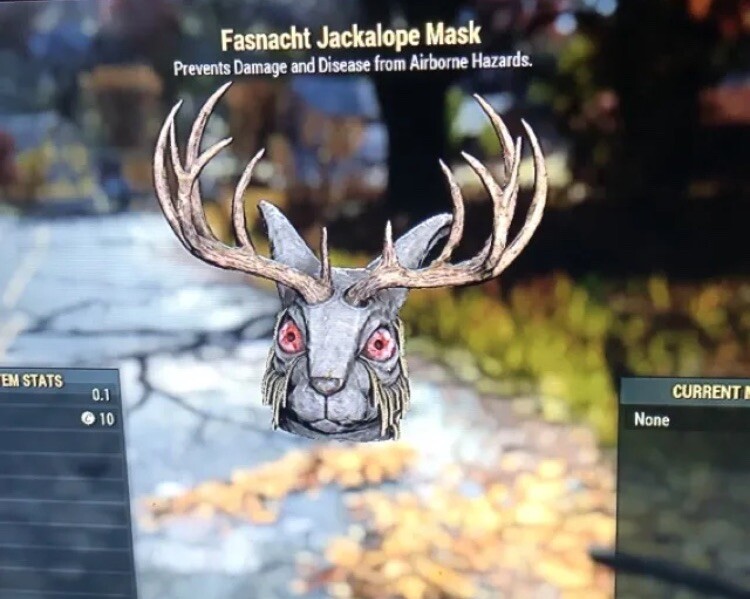 (Xbox) Fasnacht Jackalope Mask