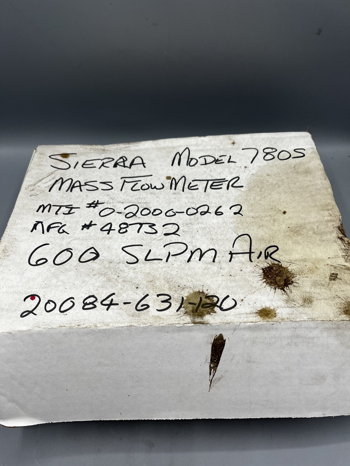 Sierra Instruments: 780S-NAA-N4-EN2-P2-V1-NR Mass Flow Meter. Unused