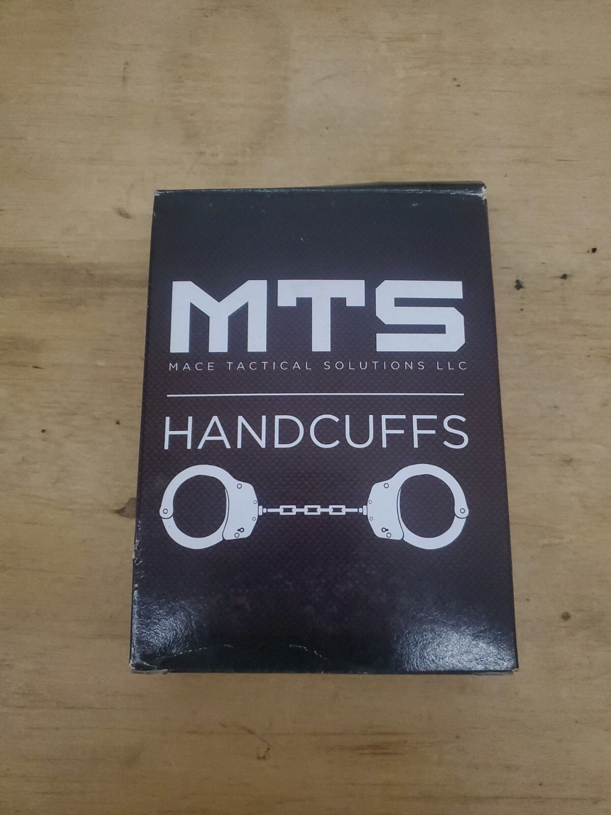 Mace Brand MTS Nickel Plated Carbon Steel Chain Link Handcuffs (MTS)