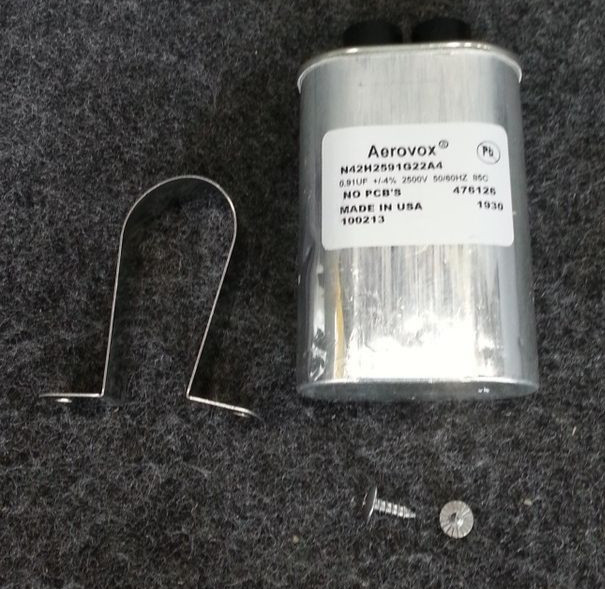 TurboChef Aerovox 100213 N42H2591G22A4 Capacitor, .91uF, 2500 Volts, 50/60HZ