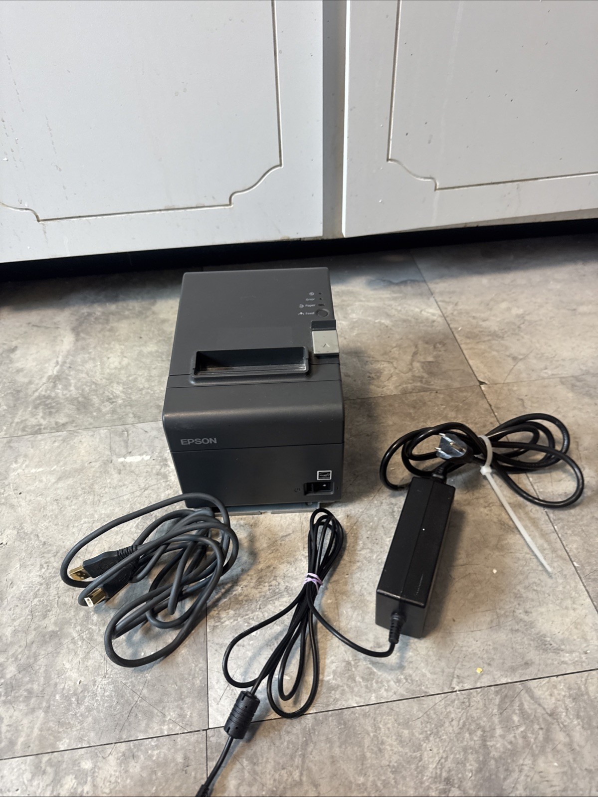 Epson TM-T20II M267D Thermal Ticket Receipt Printer 80mm LAN USB - PRINT OK