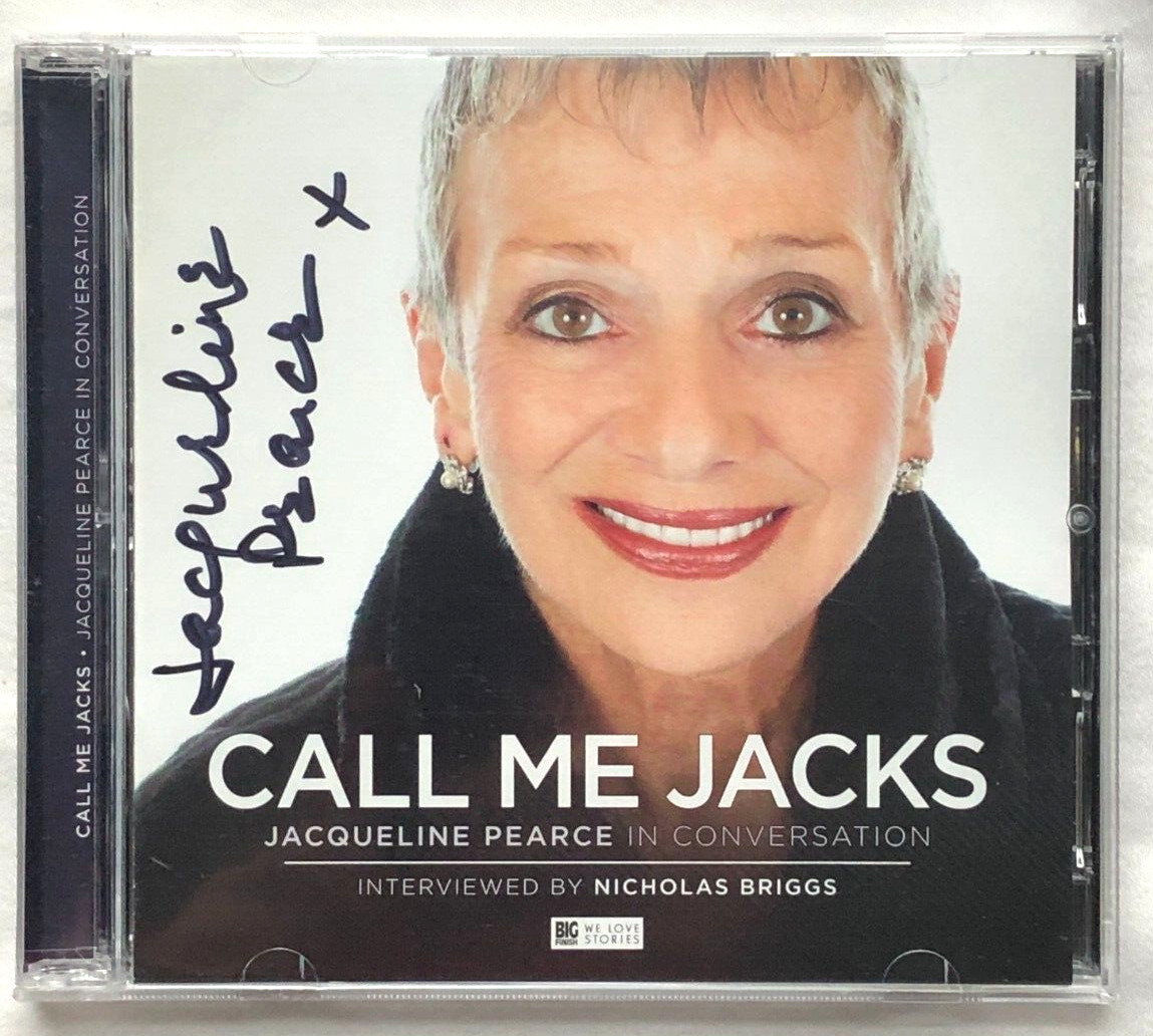 CALL ME JACKS Big Finish Interview CD signed by JACQUELINE PEARCE (BLAKE'S 7)