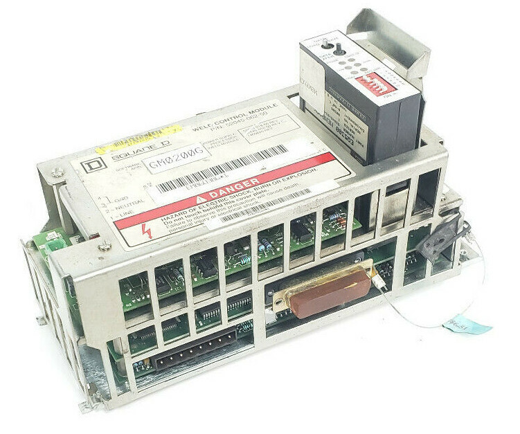 SQUARE D 52045-062-50 WELD CONTROL MODULE GM0200G W/ EQ5300 52045-034-50 MEMPACK