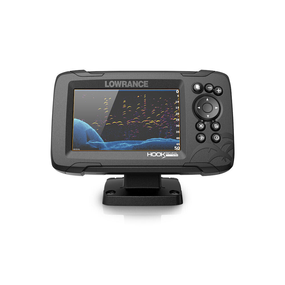 Lowrance Hook Reveal 5x SplitShot Fishfinder with GPS - 00015503001