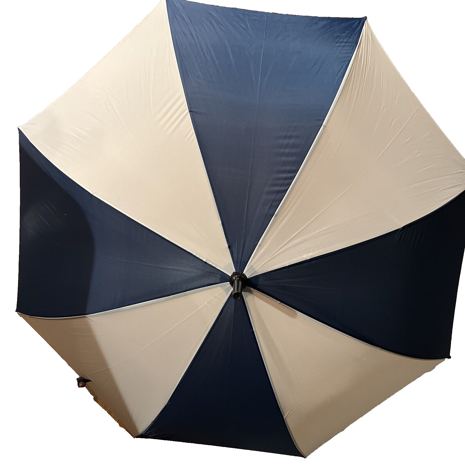 NWT Huge Aramis Vintage Umbrella Winning Colors Football Blue + White 29"