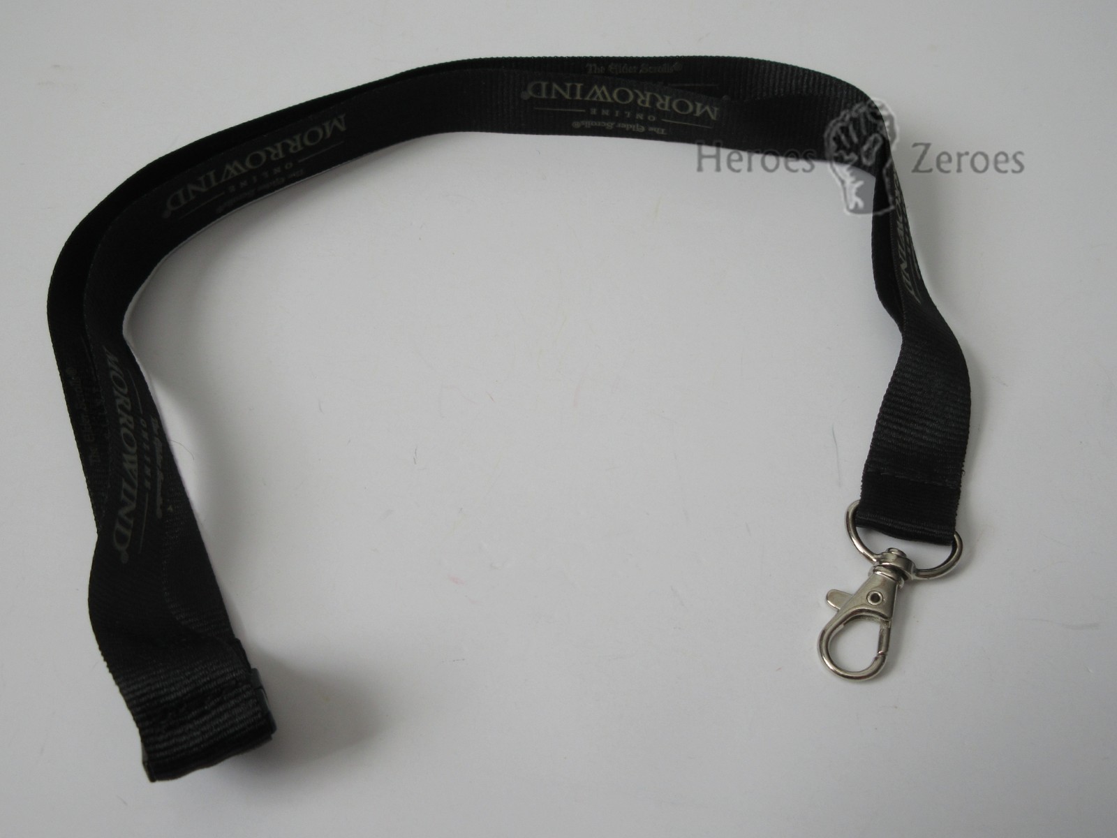 The Elder Scrolls Online Morrowind Black Lanyard with Clip
