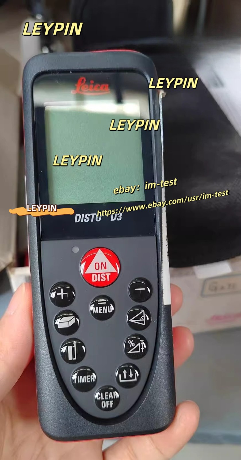 cx/Leica DISTO D3 Laser Distance Meter Used*im